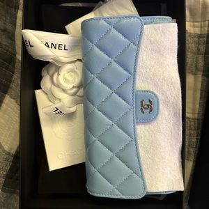 NWT Chanel 23A long flap wallet
